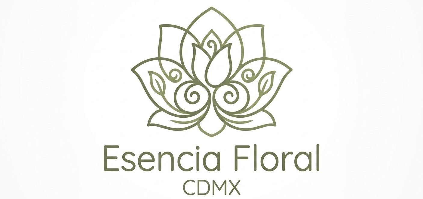 LOGOTIPO ESENCIA FLORAL CDMX